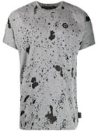 Philipp Plein Paint Splatter T-shirt - Grey