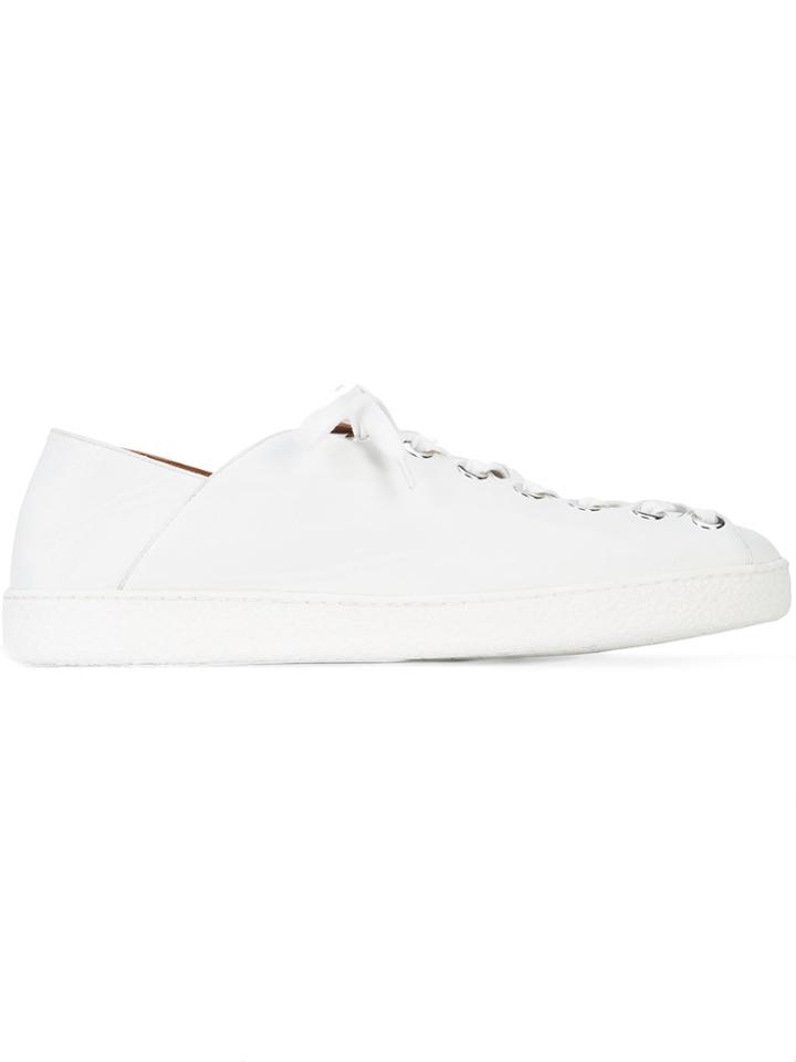 Derek Lam Dasha Lace Up Sneaker - White