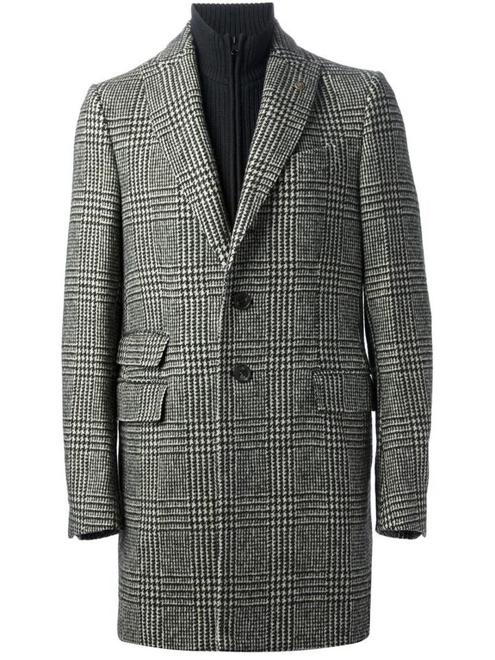 Fay Houndstooth Coat