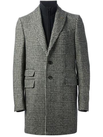 Fay Houndstooth Coat