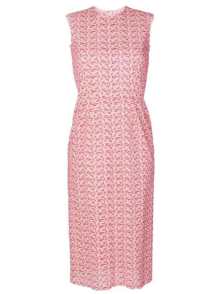 Comme Des Garçons Pre-owned Lace Sleeveless Dress - Pink