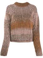 Acne Studios Rainbow Gradient Sweater - Brown