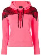 Marcelo Burlon County Of Milan Wings Print Sweatshirt - Pink