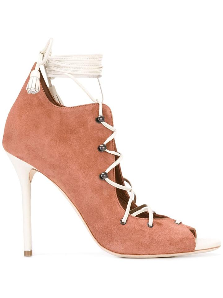 Malone Souliers 'savannah' Lace-up Pumps - Brown