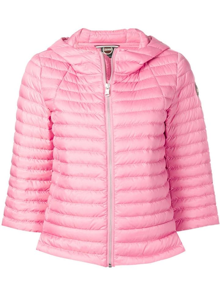 Colmar Hooded Padded Jacket - Pink