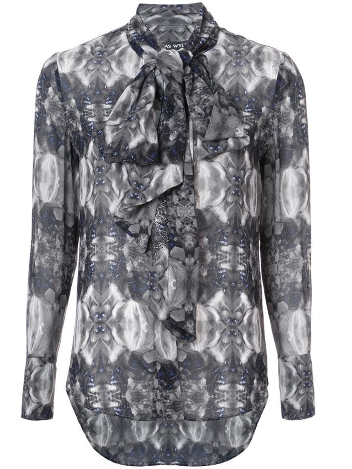 Thomas Wylde Addition Blouse - Grey