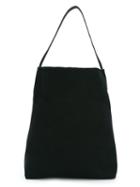 Ann Demeulemeester Zipped Shoulder Bag, Women's, Black, Cotton