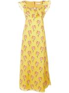 Borgo De Nor Long Floral Dress - Yellow