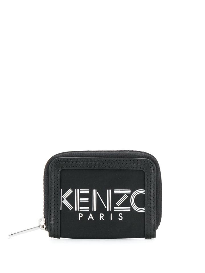 Kenzo Kenzo Logo Zipped Wallet - Black