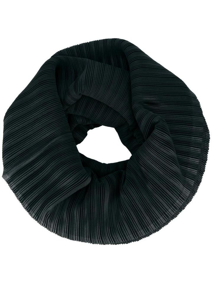 Pleats Please By Issey Miyake Pleated Snood, Women's, Black, Polyester