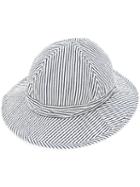Orslow Striped Hat, Men's, Size: 58, White, Cotton