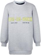 Nicola Indelicato 'number' Print Sweatshirt
