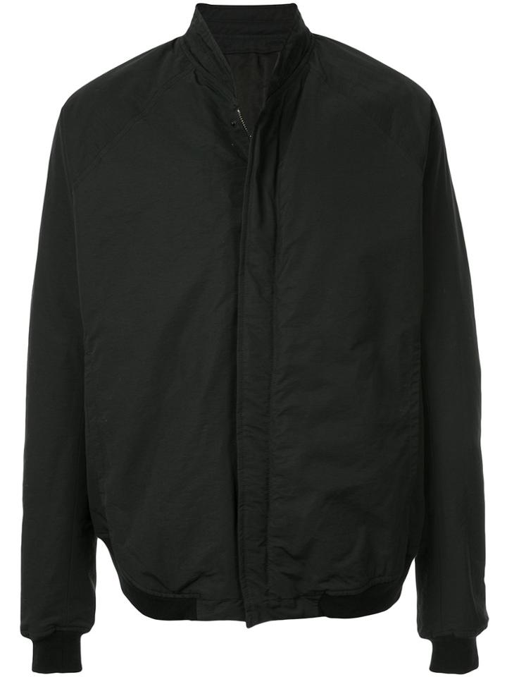 Nil0s Slim-fit Bomber Jacket - Black