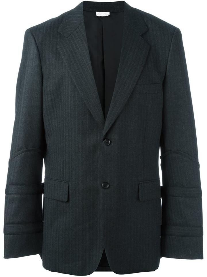 Comme Des Garçons Homme Plus Striped Blazer