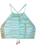 Lygia & Nanny Busto Ilana Estampado - Blue