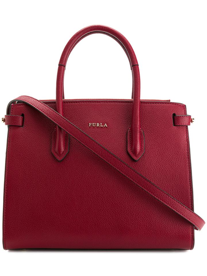 Furla Pin Tote Bag - Red