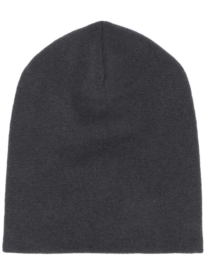 Ma'ry'ya Fine Knit Beanie - Grey