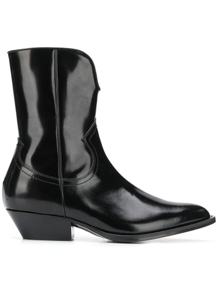 Philosophy Di Lorenzo Serafini Mid Bootie Zip - Black