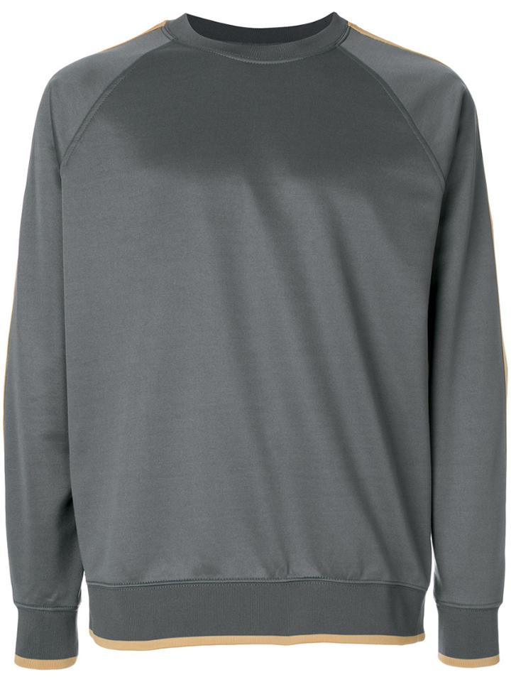 Stussy Logo Long-sleeve Sweatshirt - Grey