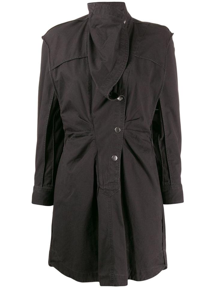 Isabel Marant Étoile Linore Button-up Dress - Black