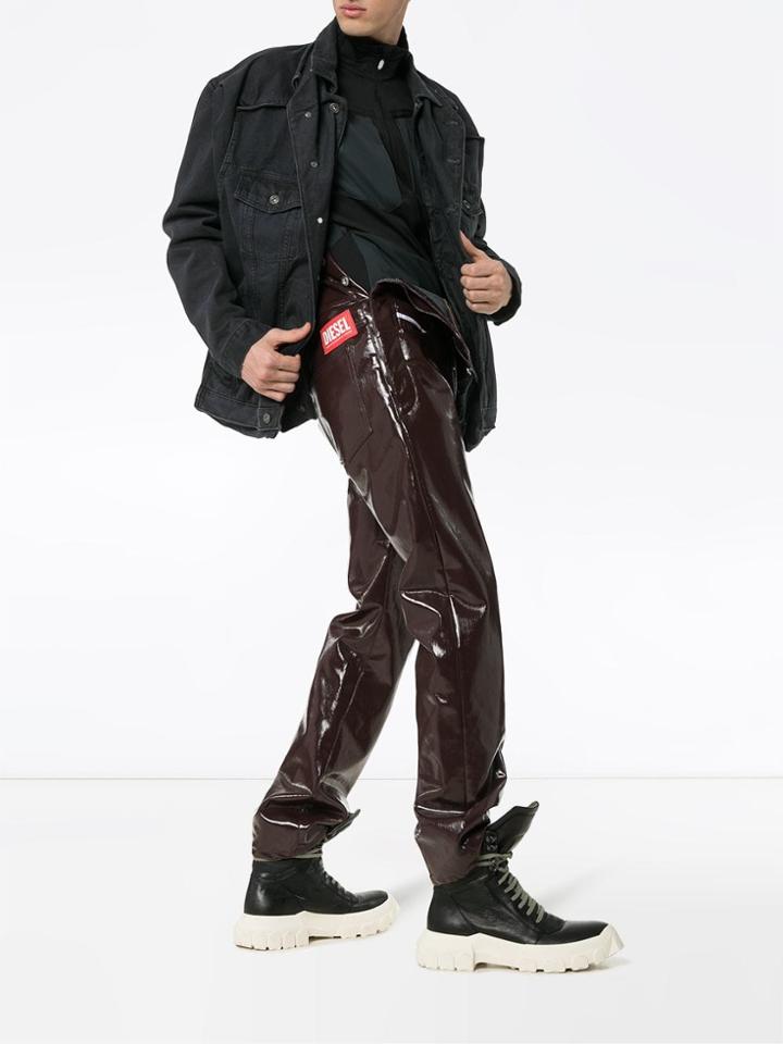 Y / Project Reconstructed Denim Jacket - Black