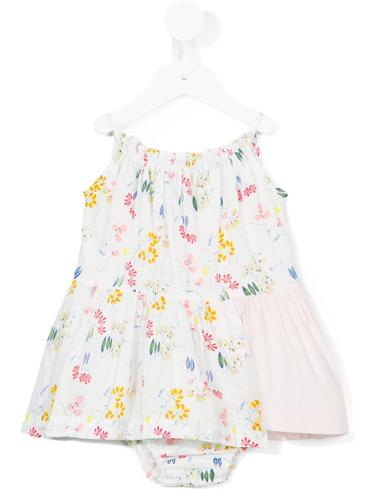 No Added Sugar - Gather Round Dress - Kids - Cotton - 6 Mth, White