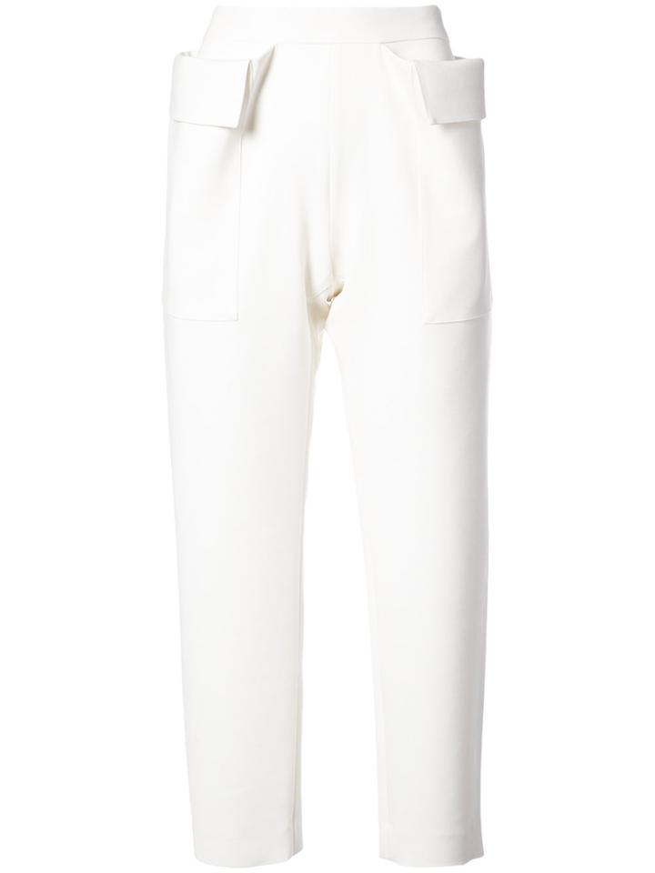 Givenchy Floral Flared Tailored Trousers - Black