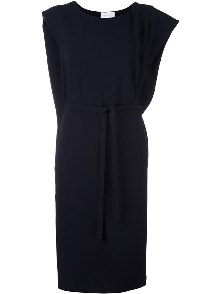 Christian Wijnants 'davisa' Dress, Women's, Size: 40, Blue, Polyester/acetate