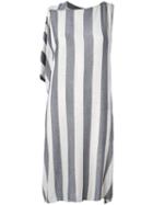 Lost & Found Ria Dunn Striped Dress, Women's, Size: Medium, Black, Viscose/wool