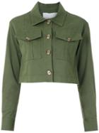 Nk Pistol Cecil Cropped Jacket - Green