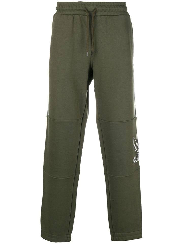 Adidas Logo Track Pants - Green