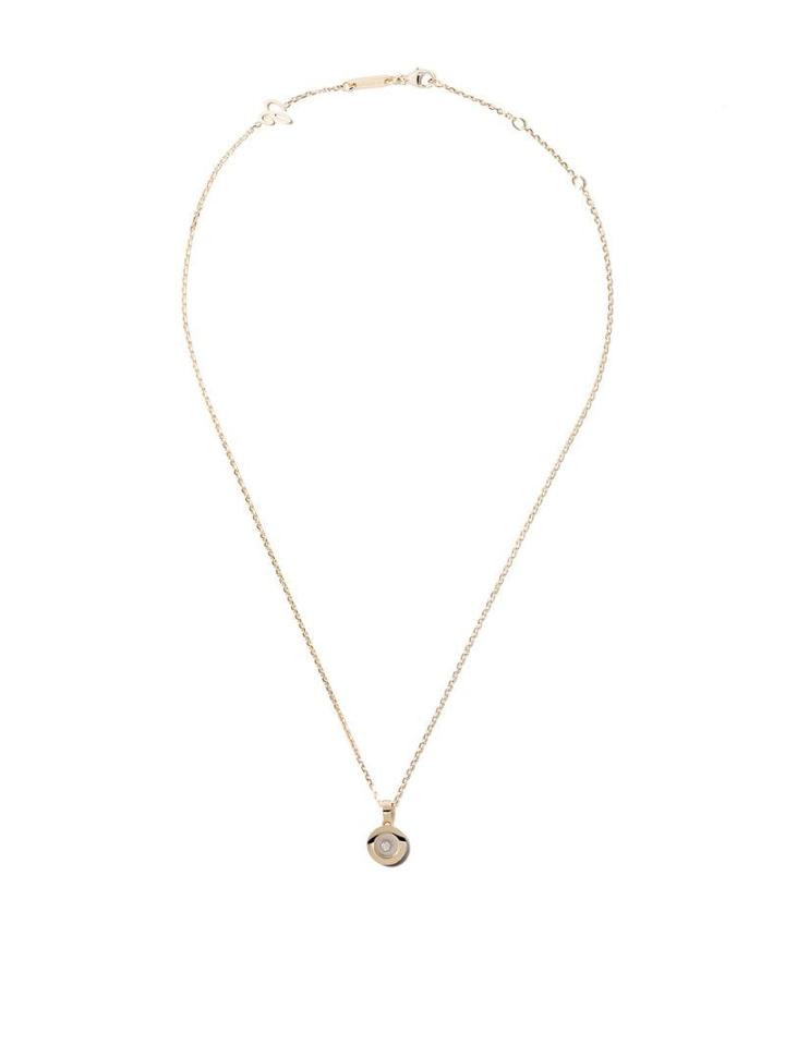Chopard 18kt Yellow Gold Happy Diamonds Icons Pendant