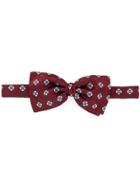 Ermenegildo Zegna Floral Bow Tie - Red