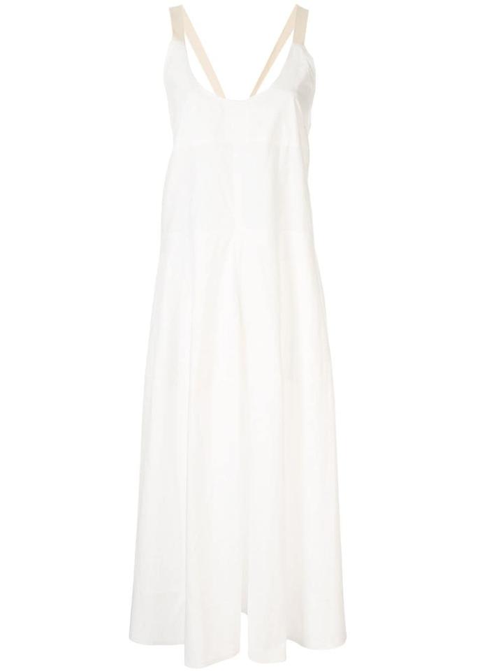 Lee Mathews Elsie Halter Dress - White