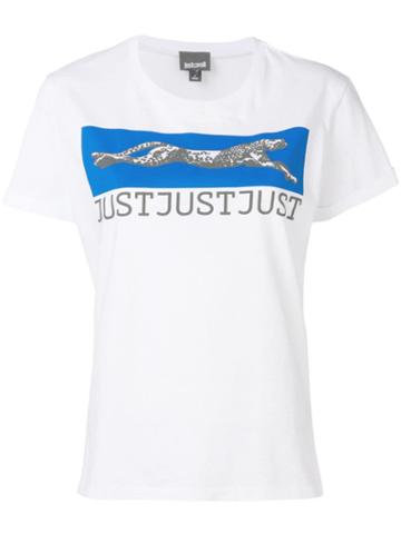 Just Cavalli 'just' T-shirt - White