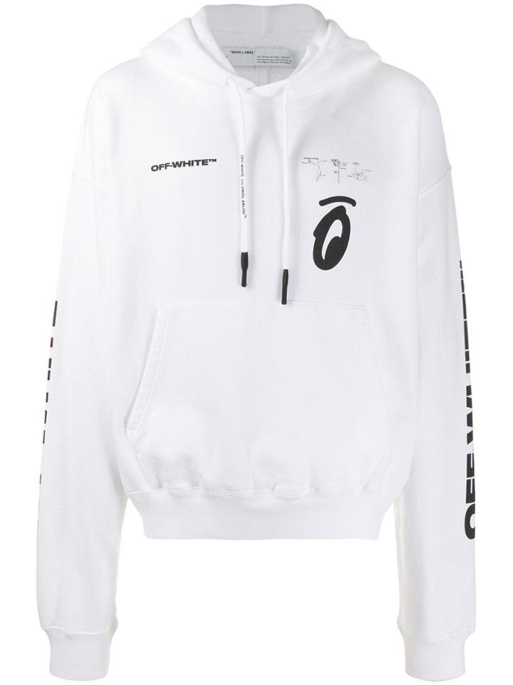 Off-white Split Arrow Print Hoodie
