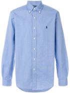 Polo Ralph Lauren Button-down Plain Shirt - Blue