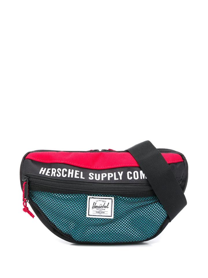 Herschel Supply Co. Contrast Logo Patch Belt Bag - Black