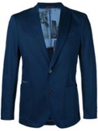 Al Duca D'aosta 1902 - Classic Blazer - Men - Cotton/spandex/elastane - 48, Blue, Cotton/spandex/elastane