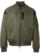 Mostly Heard Rarely Seen Classic Bomber Jacket - Green
