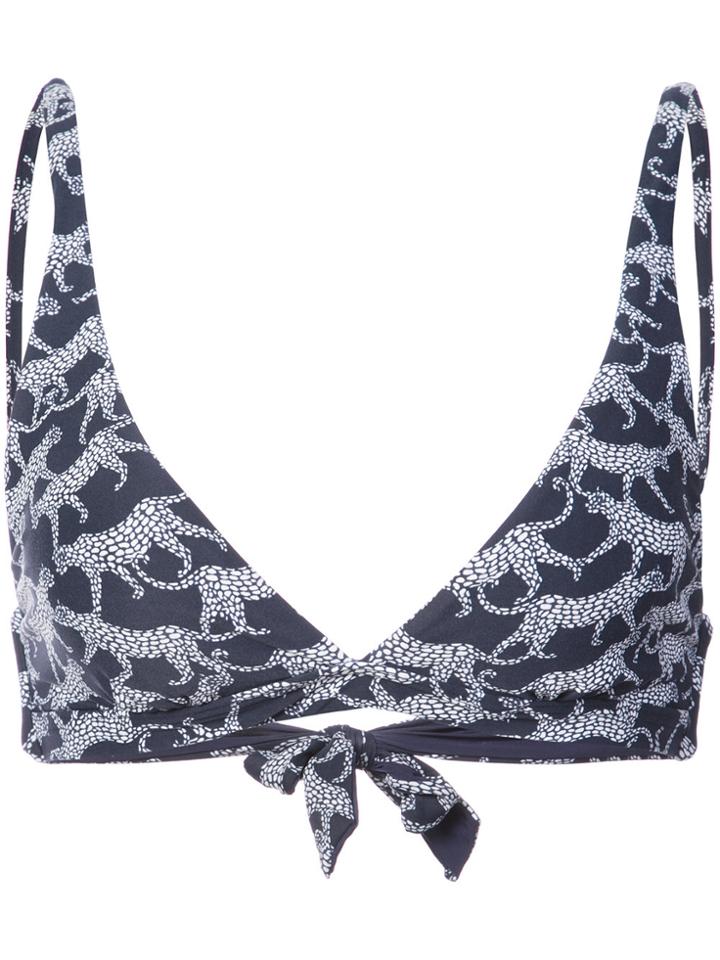 Onia Keira Bikini Top - Blue