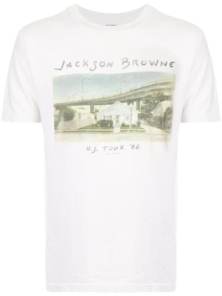 Fake Alpha Pre-owned Jackson Browne T-shirt - White
