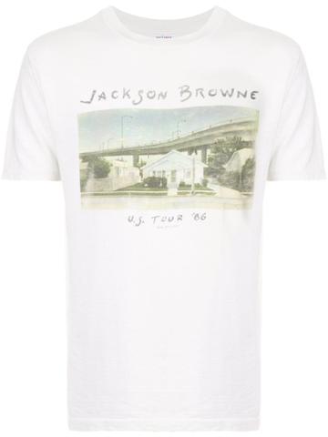 Fake Alpha Pre-owned Jackson Browne T-shirt - White