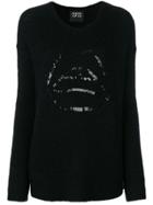 Markus Lupfer Sequin Embellished Jumper - Black