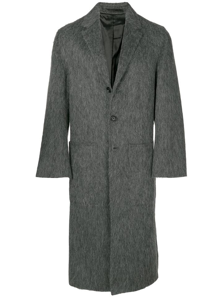 Joseph Single Breasted Coat - Grey