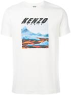 Kenzo Branded T-shirt - White