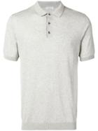 Cenere Gb Basic Polo Shirt - Grey