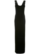 Givenchy Buckled Maxi Dress - Black