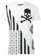Philipp Plein 'go Home' T-shirt, Men's, Size: Large, White, Cotton