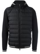 Moncler Padded Front Hoodie - Black